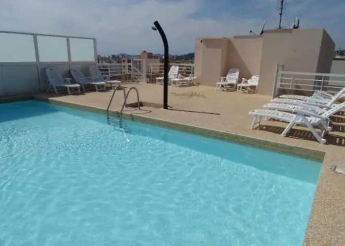 D'este Attico Con Piscina Rooftop Apartamento Juan-les-Pins